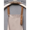 Kitchen Bib Apron with Pockets, Women Men Adjustable Neck Strap