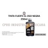 Tinta Fuerte El Oso Negra 250ml 8045