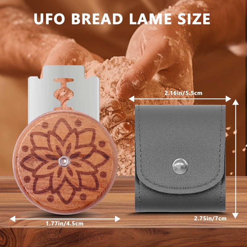 Epritliber UFO Bread Lame Cutter for Homemade Sourdough,Bread Scorer Tool
