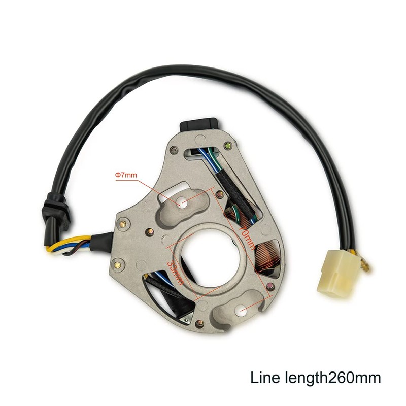 Onegercn ATV Quad Stator Ignition Magneto Plate 50cc 70cc 90cc