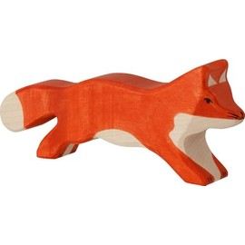 Holztiger Fox Running Toy Figure