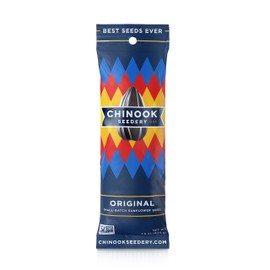 Chinook Seedery Roasted Jumbo Sunflower Seeds - Keto Snacks - Best For Snack Packs - Gluten Free, Non GMO Snack Food Gifts - 1.5 ounce (Pack of 36) - Original Flavor