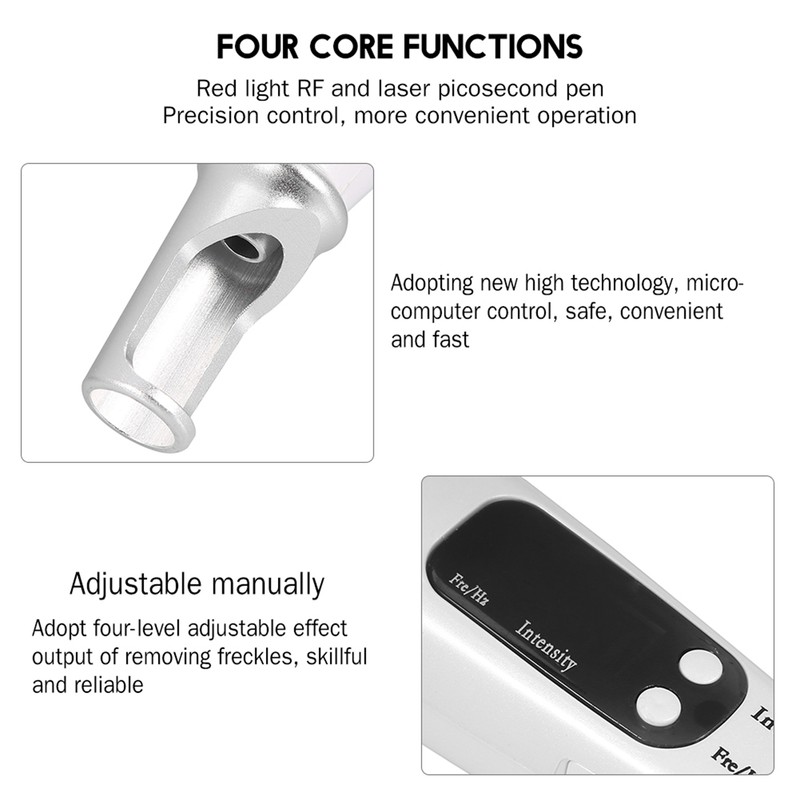 Handheald Red Light Picosecond Laser Pen Scar Tattoo Removal Melanin