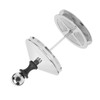 Manual Milk Frother 304 Stainless Steel Double Layer Brushed Process