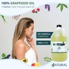 Zatural Grapeseed Oil Naturally Grown 100% Pure Cold Pressed Virgin