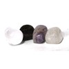Reiki Energy Charged 'Crown Chakra' Healing Crystal Tumble Stone Gift