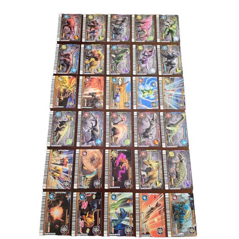 Customised Warefinds Dinosaur King Arcade Card Set | Made from