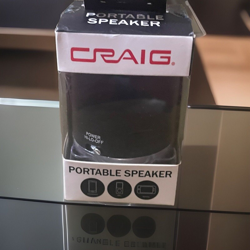 Craig Lot of 4 Craig Portable Computer Speakers USB Wired