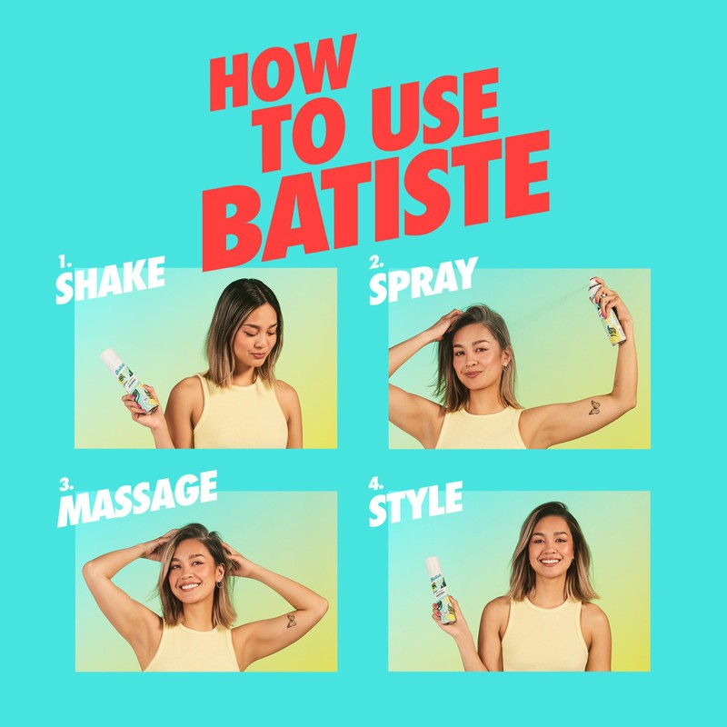 Batiste Dry Shampoo, Volumizing, Refresh Hair and Absorb Oil Between