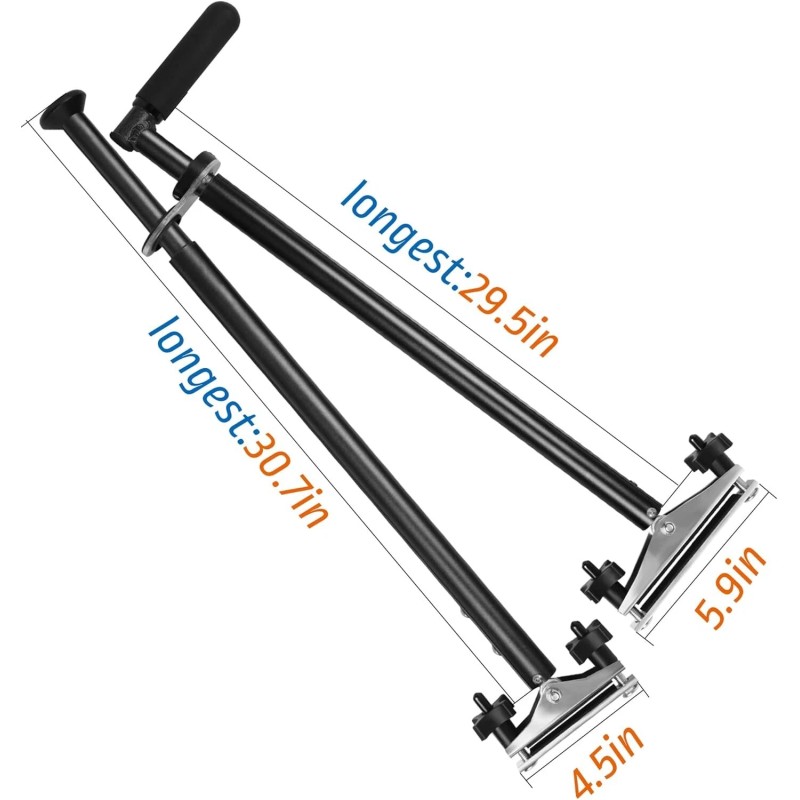 ‎OceanicEcho Handicap Driving Hand Controls for Disabled Drivers,Length Adjustable,Bla