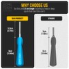 Rome Tech Gamebit Screwdriver Set for GameCube, Gameboy, SNES, NES,