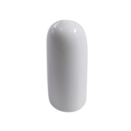 DAIDOHANT 10187053 End Screw Cap White [M12 / For All Screws] (Soft Polyvinyl Chloride) (Height H) 1.2 x Thickness 0.06 inch (1.5 mm) (Pack of 4)