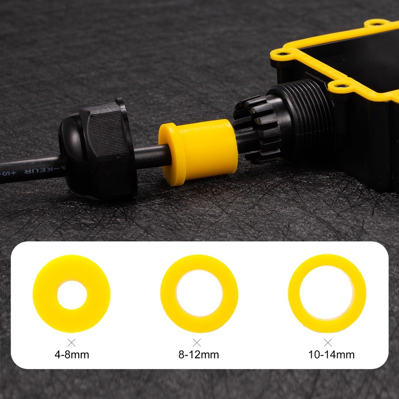 3-Way Cable Connection Box with Quick Connector IP68 3-Way Junction