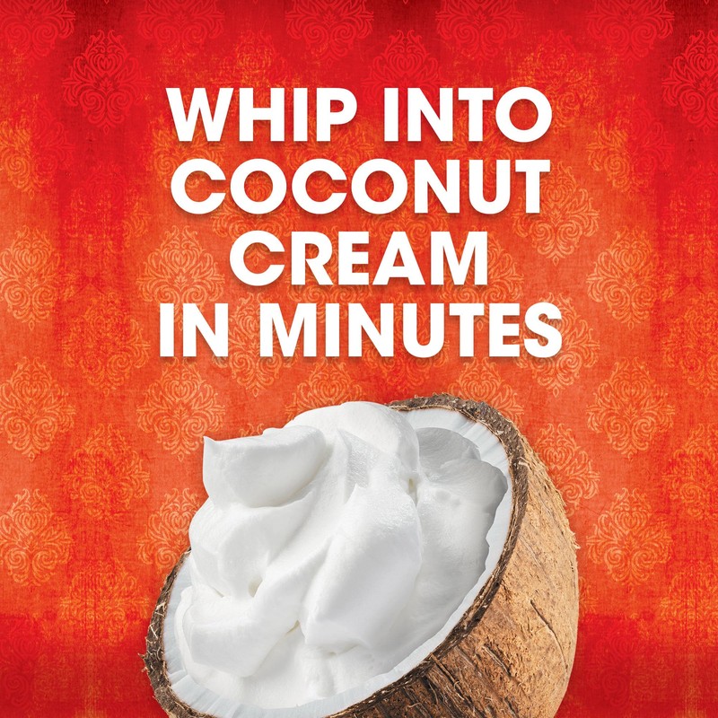 Thai Kitchen Coconut Whipping Cream, Sweetened, No Artificial Colors or