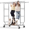 HOKEEPER Clothes Rack Heavy Duty Clothing Rack Load 650 LBS