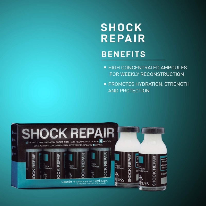 Truss Shock Repair Hair Treatment 4 Week Supply