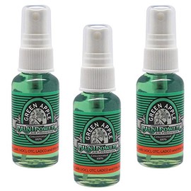 BluntPower (Green Apple, 3 Pack) Concentrated Air Freshener - Premium Oil Based Air Freshener Spray For Home and Car - Long-Lasting Bathroom Spray, Car Freshener, & Odor Eliminator Spray