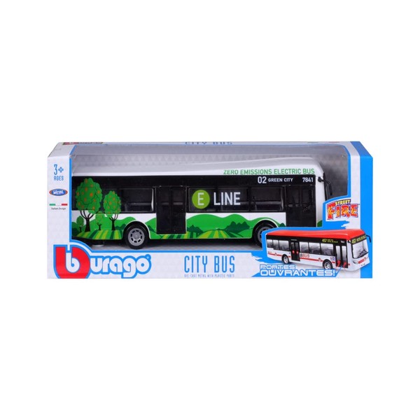 Bburago - 1/64 City Bus - E-Bus -