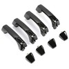 KUAFU Exterior Door Handles Compatible with 2006-2010 Hummer H3, 2009-2010