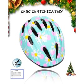 Girl Helmet for Bike,Kids Bike Pink Helmet for Girls Approximately Ages 3-10 Years Adjuastable and Multi-Sport, from Toddler to Kids CPSC Certicated