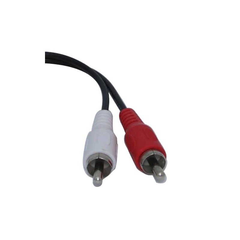 CABLEPELADO Stereo Audio Cable 2 x RCA M Jack 3.5mm/H