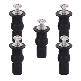 noband O50L Toilet seat Fittings, Black