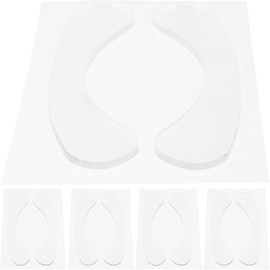 LIFKOME 5pares Parche Labial Hidratante Reparador De Arrugas De Parches De Gel Para Labios Secos Antiarrugas Nocturnos Mejora Suavidad Volumen Labios