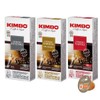 Nespresso Capsules Compatible Kimbo Coffee Capsules, 3 Types, 1 Each