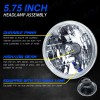 AQJ 4x 5.75" 5-3/4" Round LED Headlights Projector Beam for