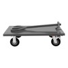 Heavy Duty Platform Truck Flat Cart,Steel Push Cart Dolly with