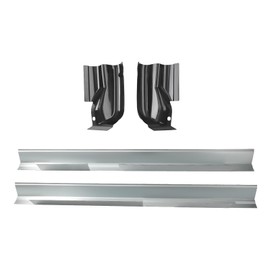 maXpeedingrods Outer Rocker Panels and Cab Corners for 2009-2014 Ford F-150 Super Cab