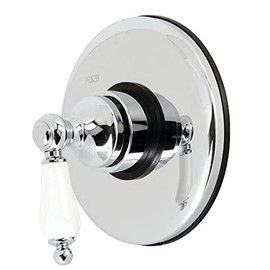 Kingston Brass KB3001PL Vintage Volume Control, Polished Chrome 5.38 x 5.38 x 3