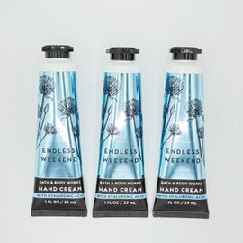 Endless Weekend Hand Cream 3-Piece Bath and Body Bundle | Pack of Three Shea Butter Hand Creams (1 fl oz Each)