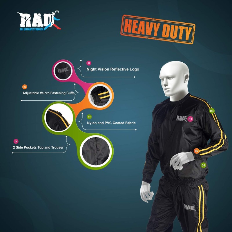RAD Chándal Sauna de deporte ejercicio pérdida de peso adelgazar