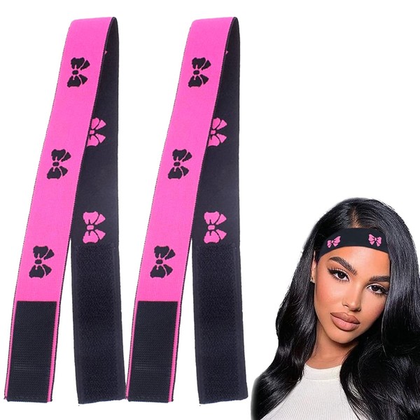 Pack of 2 Elastic Wig Bands,Wig Bands for Melting Lace