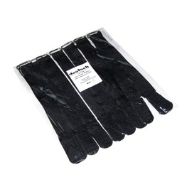 Set of 20 Velcro Cable Ties, 200 x 20 mm, Black