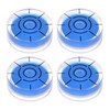 sourcing map 4pcs Round Bubble Level 32x12mm Mini Circular Precision