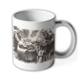 #6851 R 12 Motorcycle with Sidecar Team Terrain Photo WK 2 Cup