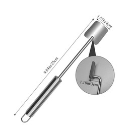 AchNau Corn Peeler for Corn on the Cob,Long Handle Stainless Steel Corn Cob Stripper Tool,Corn Kernel Remover Tool for Home Kitchen (Peeler with Hook)