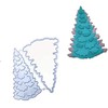Christmas Tree Metal Cutting Dies Christmas Tree Snow Cutting Dies