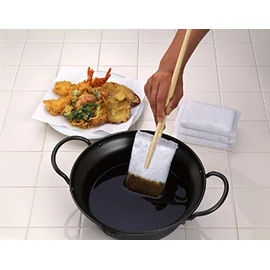 Towa Sangyo Oil Treatment Suction Pad 4 Pieces Oil Absorption Volume: Approx. 4.8 fl oz (130 ml)