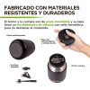 Termo de Acero Inoxidable 628 ml para Comida Termo para