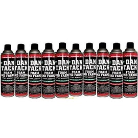 10 Dan Tack Professional Quality Foam & Fabric Spray Glue Adhesive Big Can 12 oz