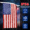 RECESKY 4th of July Decoration Lights - Patriotic Battery String