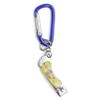 com-four® 5 x nail clippers with carabiner in great colours