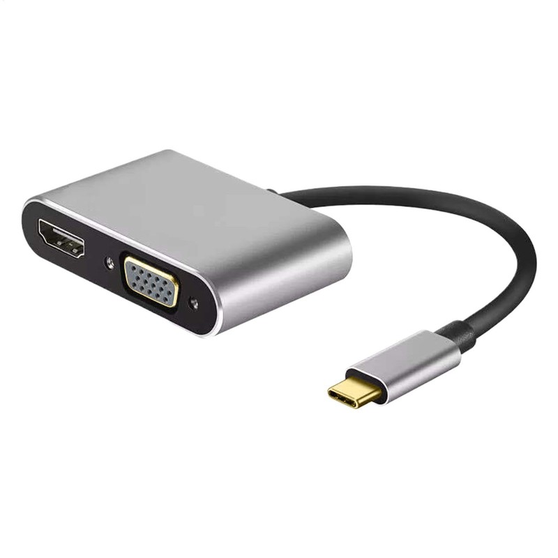 USB C to Dvi Vga Adapter - USB C to