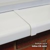 Kommerling Inline Window/Door Cill Joint Cover (2 Pack) - White