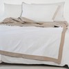 RELAXOUND Original Breezyblanket Single Reverse "Taupe" - Summer Blanket with