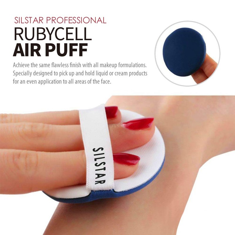 SILSTAR PROFESSIONAL AIR PUFF SPONGE 6 PCS IN A PACK