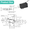 V7-7H15D8-263-1 Micro Switch (Pack of 8) - SPDT Roller Lever